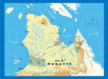 Nunavik Map